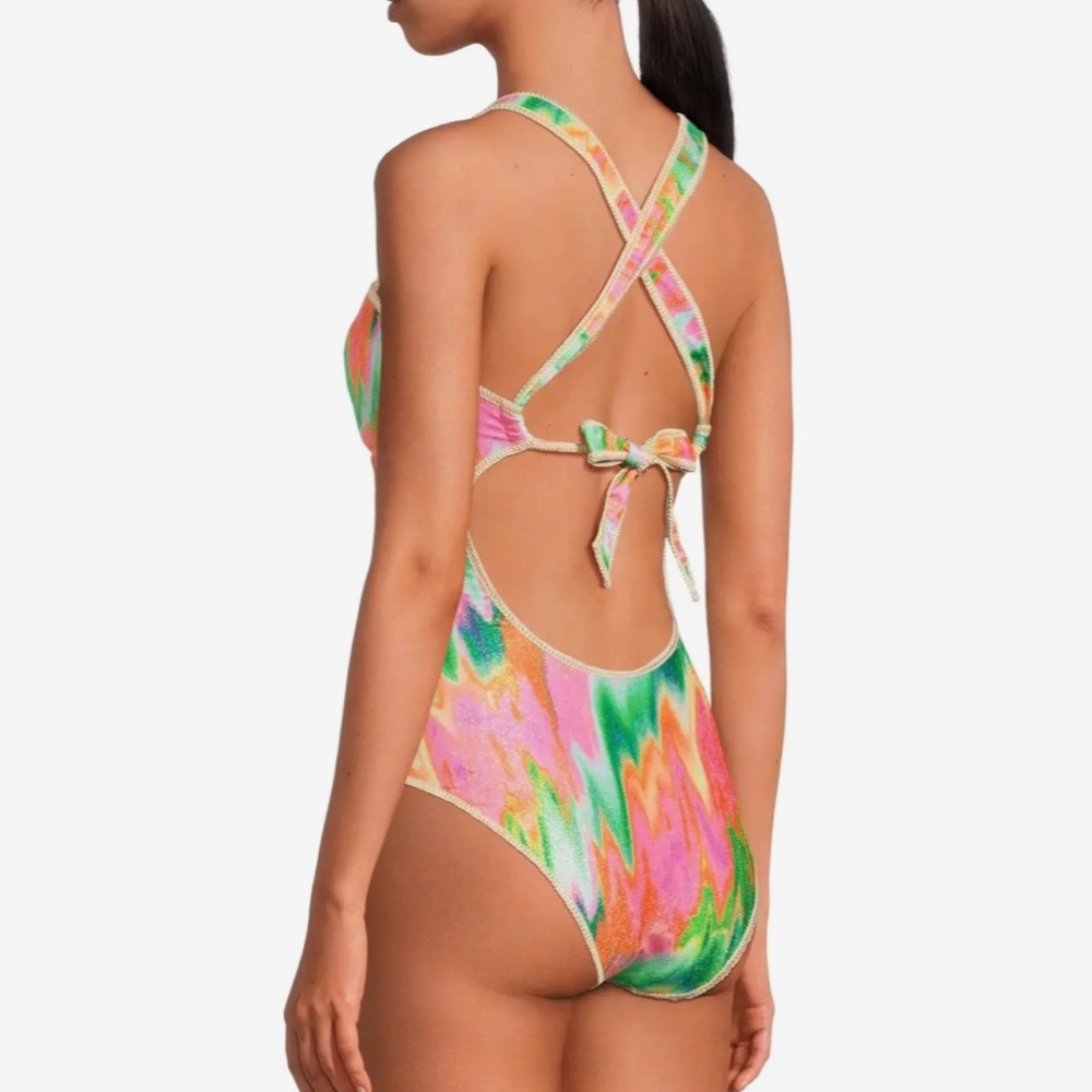 BECCA Mirage Kylam Bandeau One Piece - Picture 2 of 11
